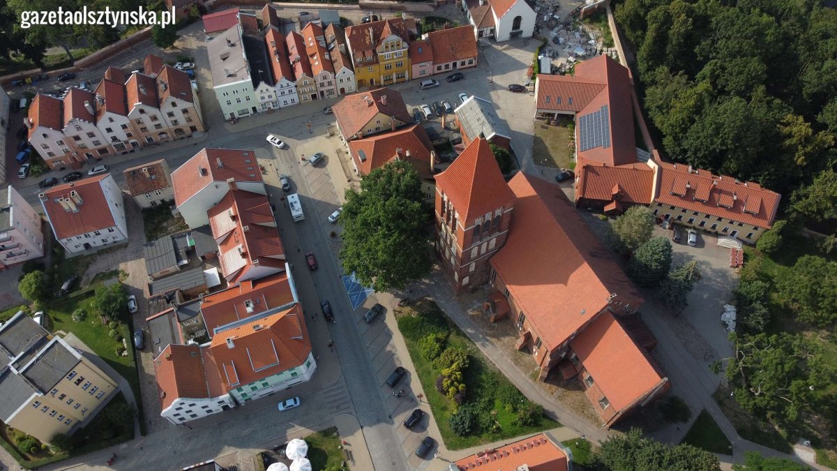 Warmia i Mazury widziane z góry: Pasłęk  [VIDEO]
