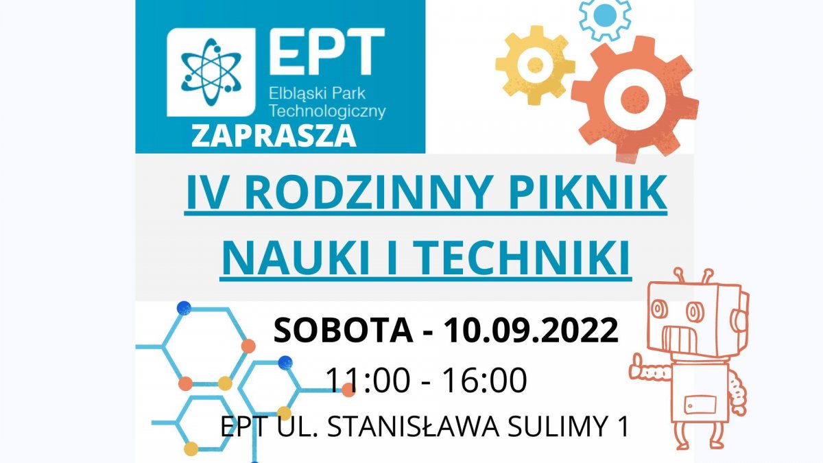 Elbląg: W sobotę 10 września IV Rodzinny Piknik Nauki i Techniki