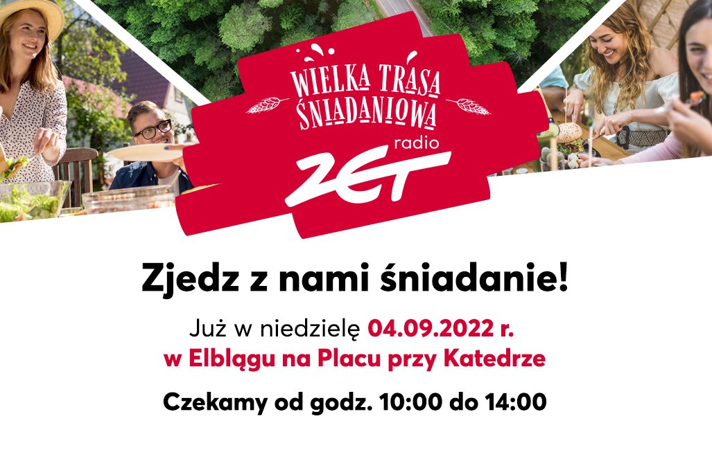 Śniadanie z Radiem ZET w Elblągu