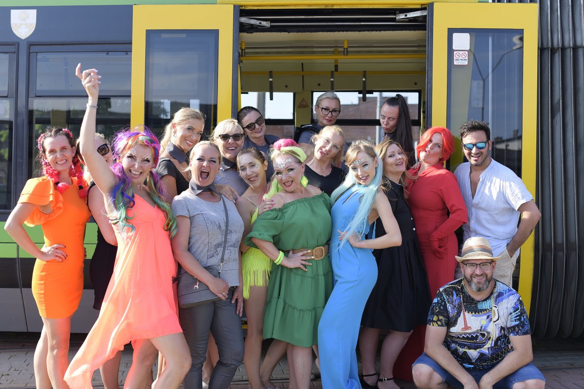 Tancerki Broadway Elbląg w spektaklu Stefano Terrazzino [ZDJĘCIA]