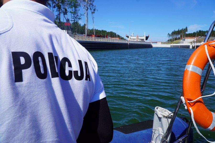 Przekop Mierzei Wiślanej. Policjanci przypominają: To nadal teren budowy!