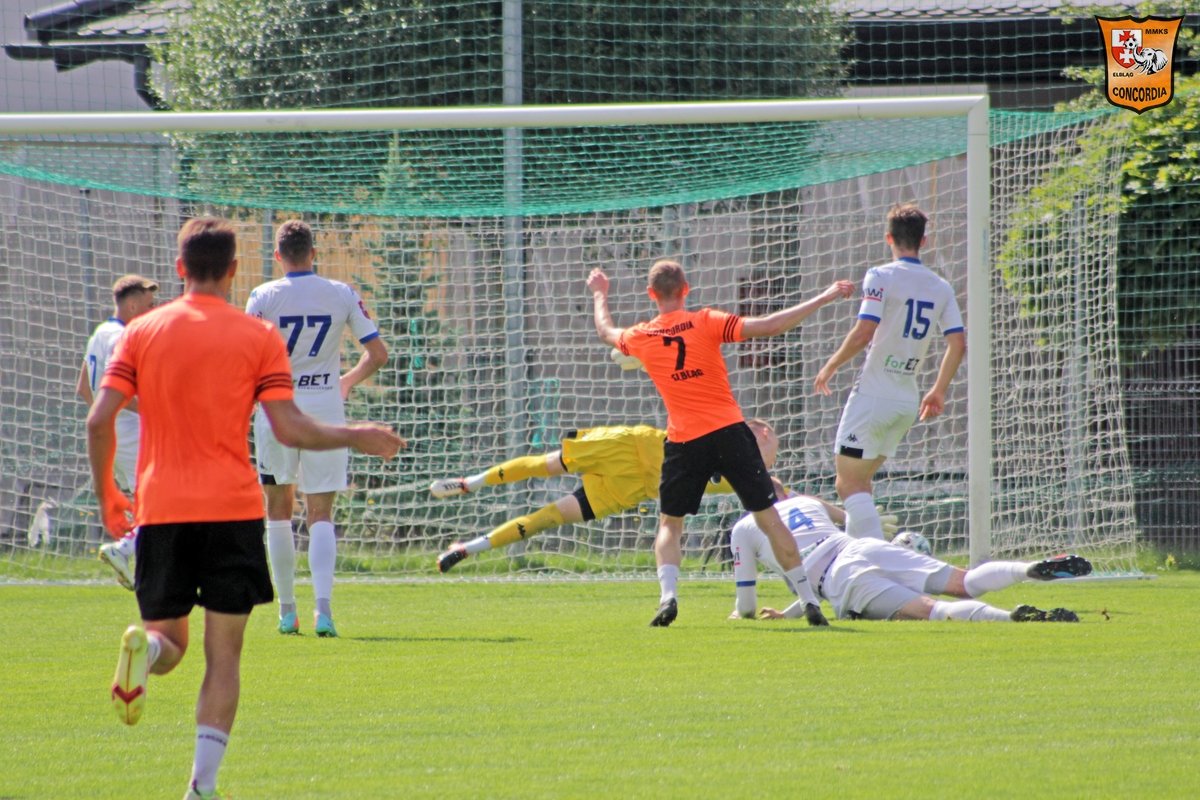 Sokół Ostróda — Concordia Elbląg 4:1