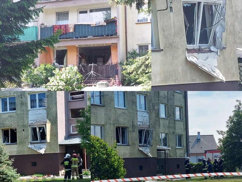 Nowy Dwór Gdański: Policjanci wyjaśniają przyczyny wybuchu gazu