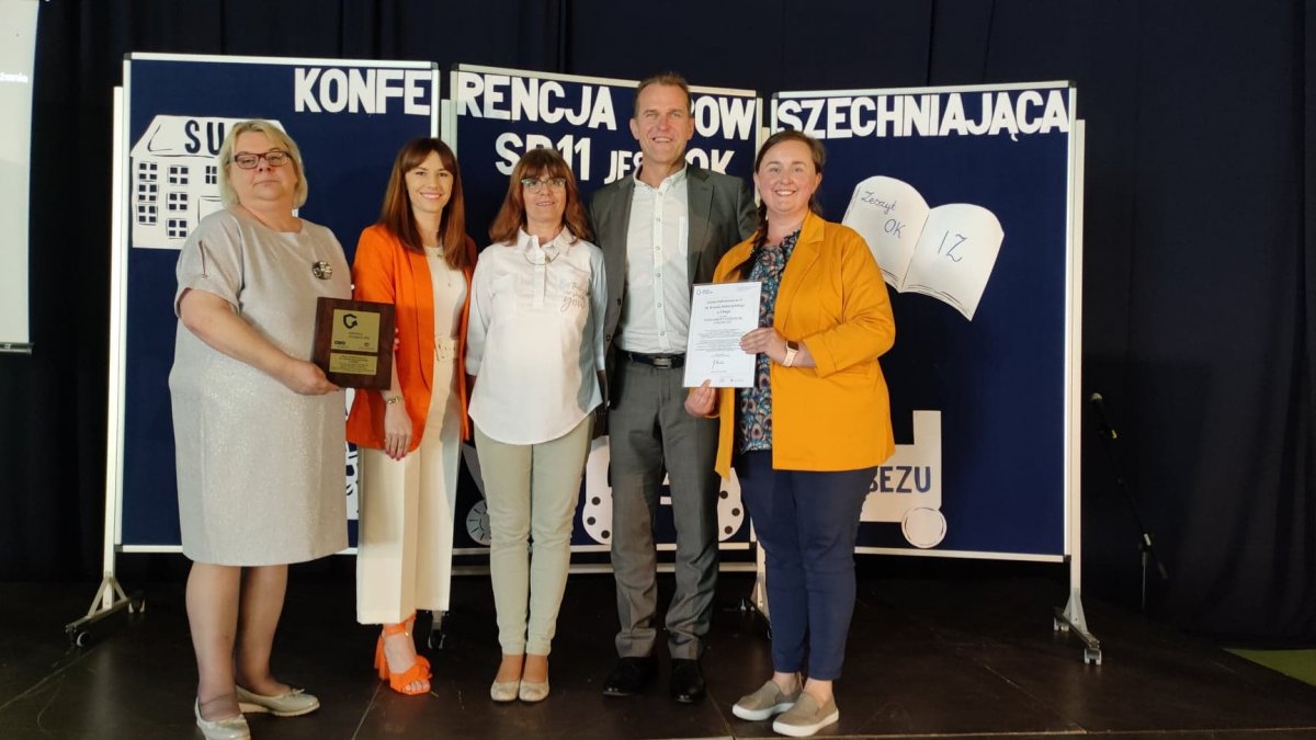 Szkoła Podstawowa nr 11 w Elblągu ma się czym pochwalić