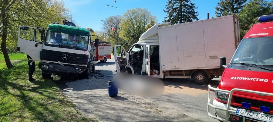Stegna: Śmiertelny wypadek drogowy. Zginął obywatel Ukrainy [ZDJĘCIA]