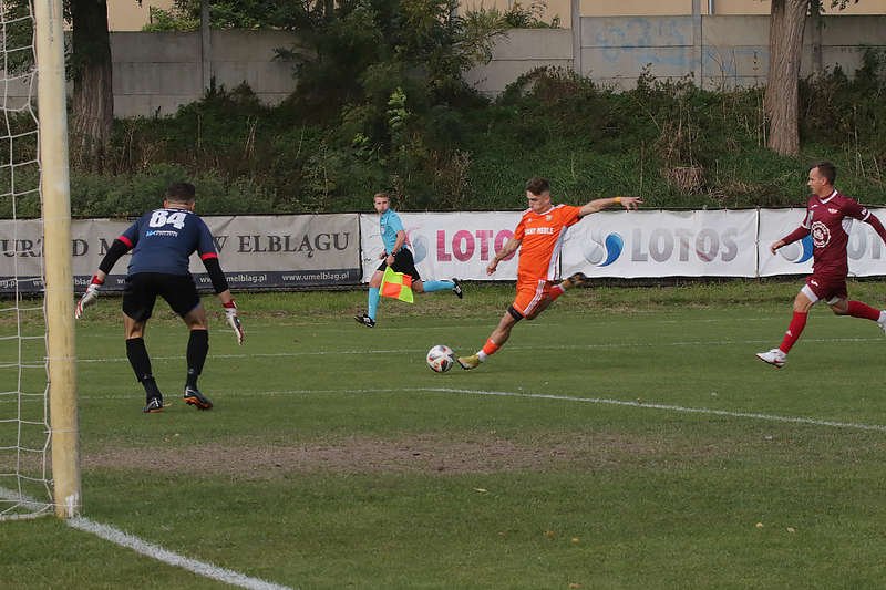 Mazur Ełk — Concordia Elbląg 1:14