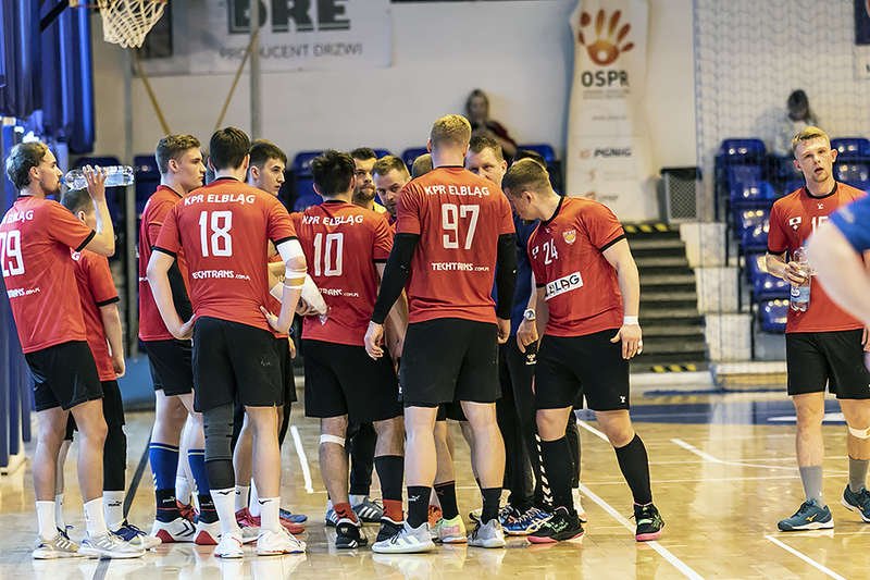 KPR Elbląg walczył z Sokołem jak równy z równym