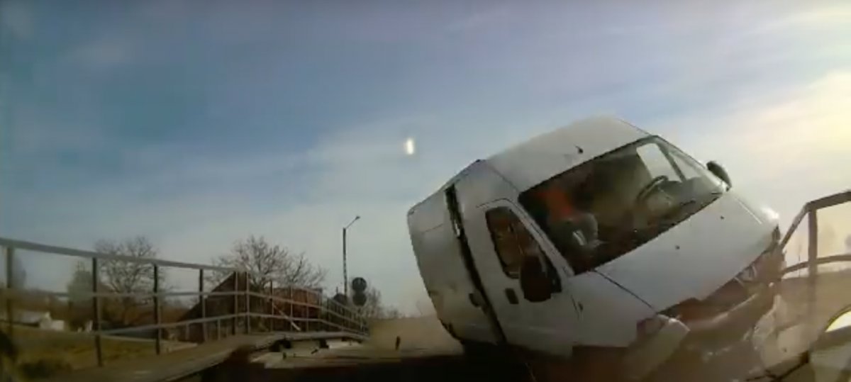 Dzierzgonka: Pijany 65-latek jechał prosto na osobówkę [VIDEO]