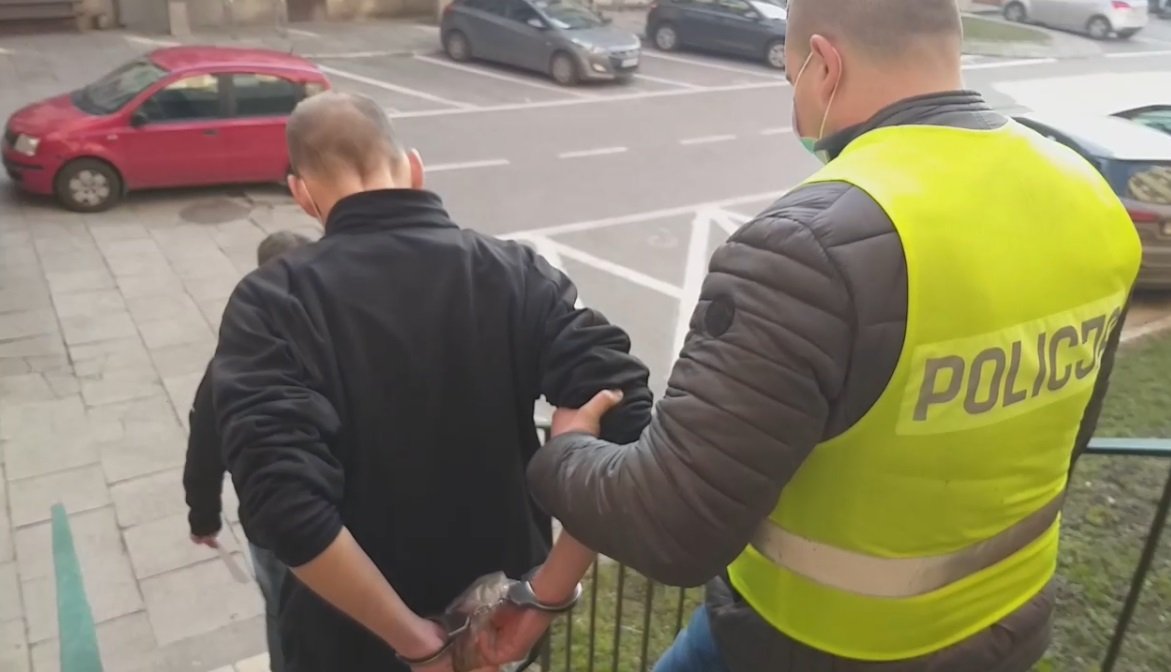 Elbląg: Podpalacz zatrzymany przez policjantów