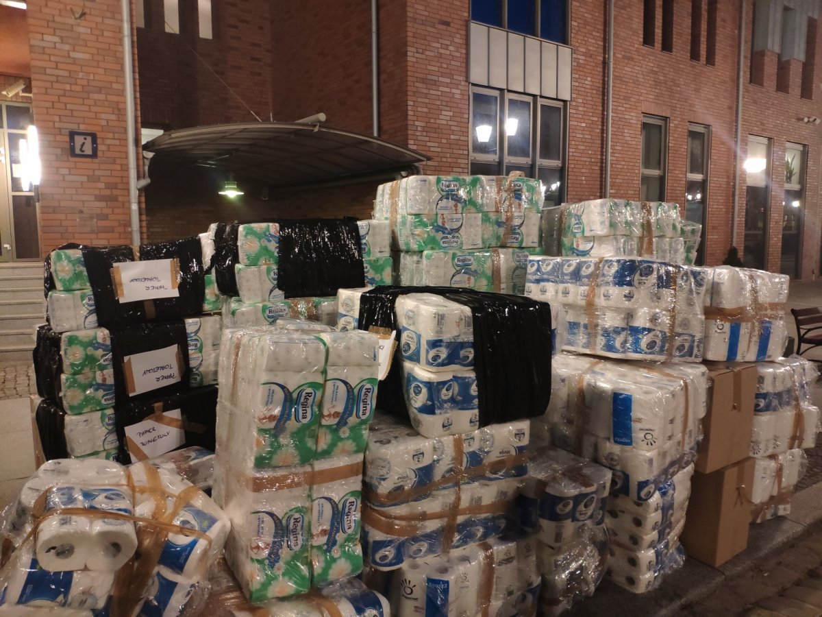 Pierwszy transport darów na Ukrainę w przygotowaniu