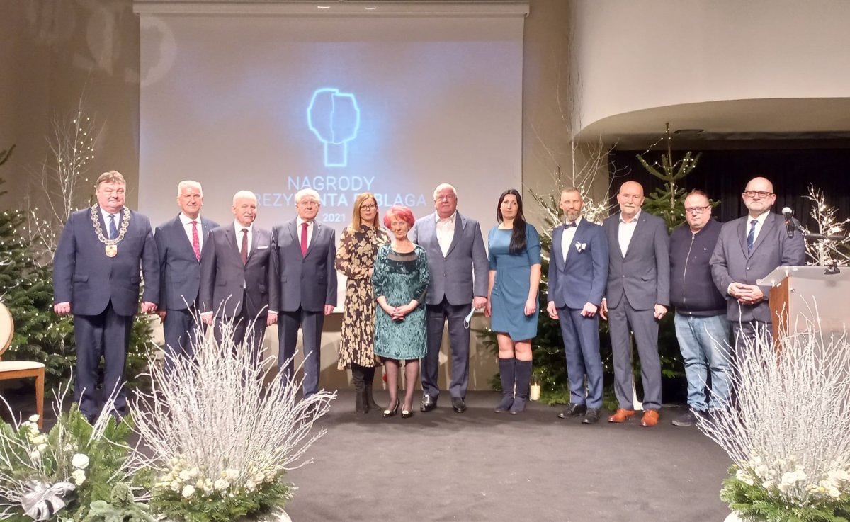 Elbląg: Prezydent nagrodził wybitnych mieszkańców 