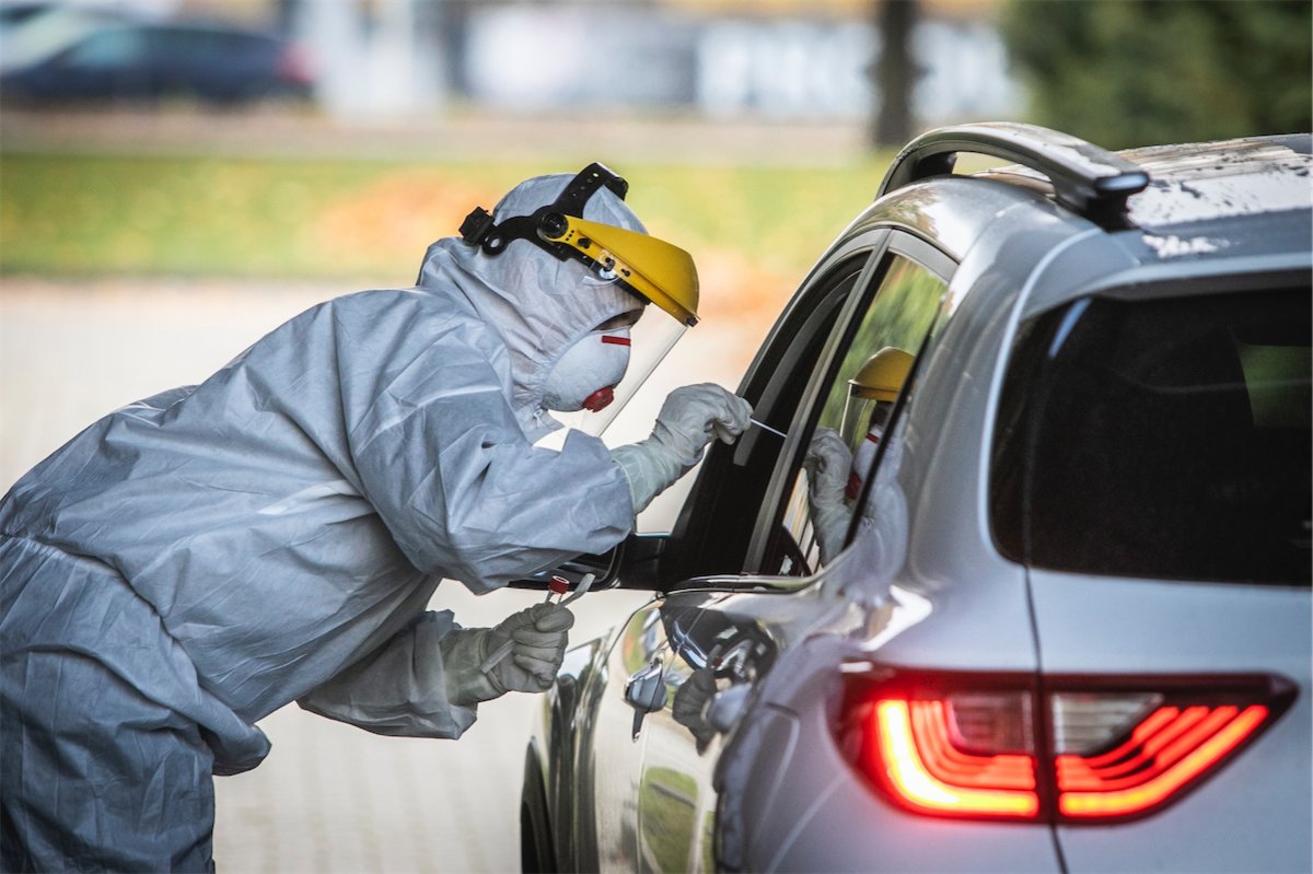 Mobilny punkt pobrań znów w Elblągu