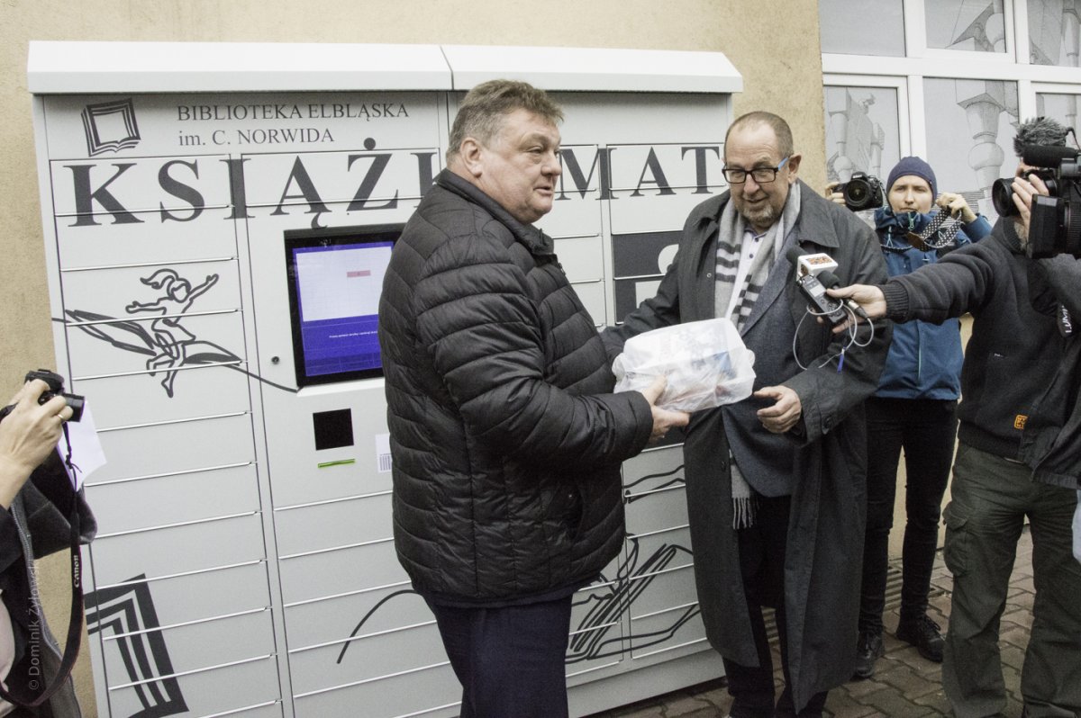 Elbląg ma swój pierwszy książkomat