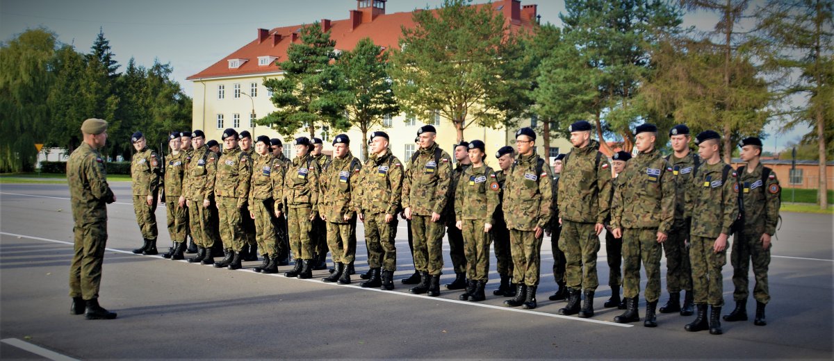Żołnierze z Braniewa szkolą kadetów z Elbląga [ZDJĘCIA]