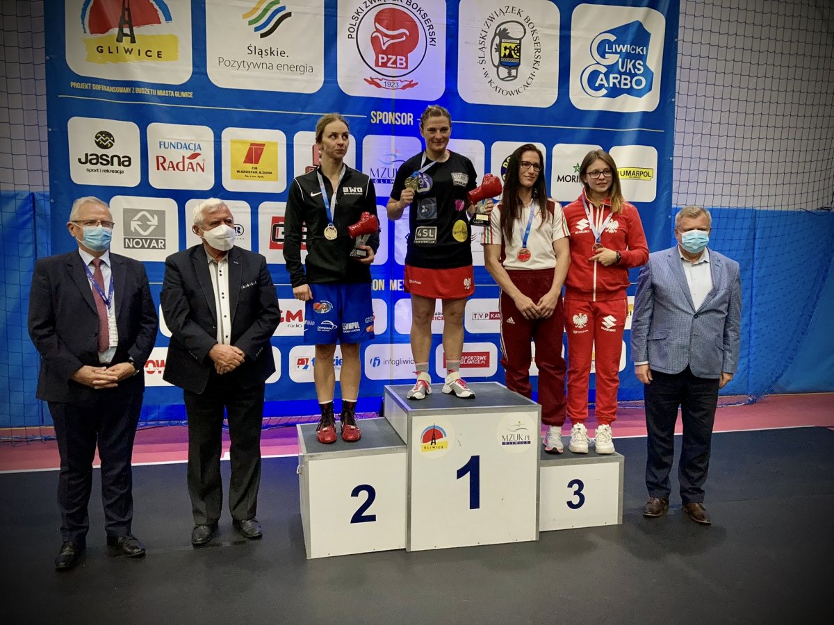 Sandra Kruk na najwyższym podium