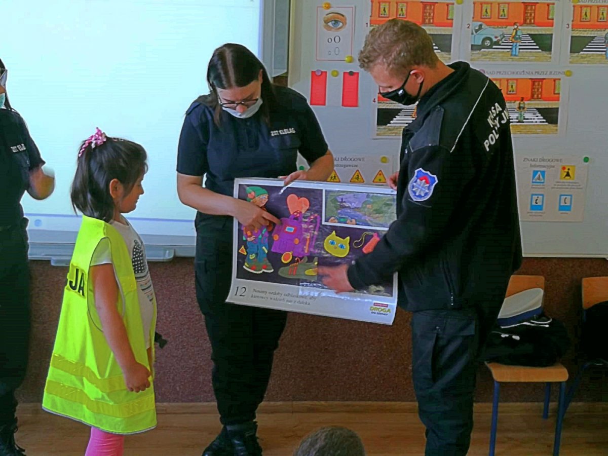 Bezpieczna Droga do Szkoły z elbląską policją