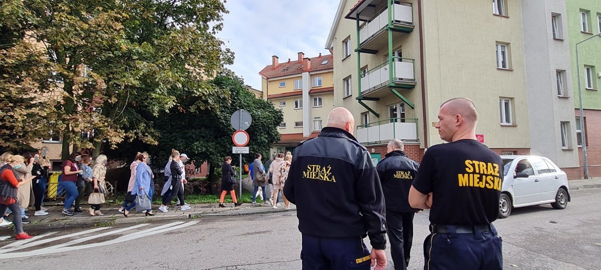 Pożar w budynku przy ulicy Winnej 9 [ZDJĘCIA]