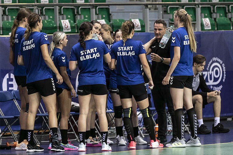 Start elbląski gości mistrza Polski