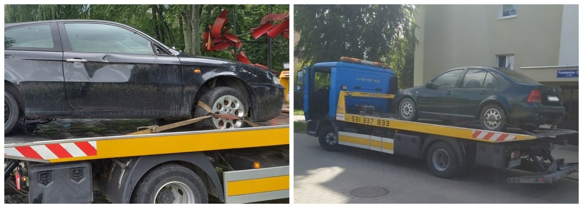 Elbląg: Straż miejska usuwa z ulic kolejne pojazdy. Do kogo należą?