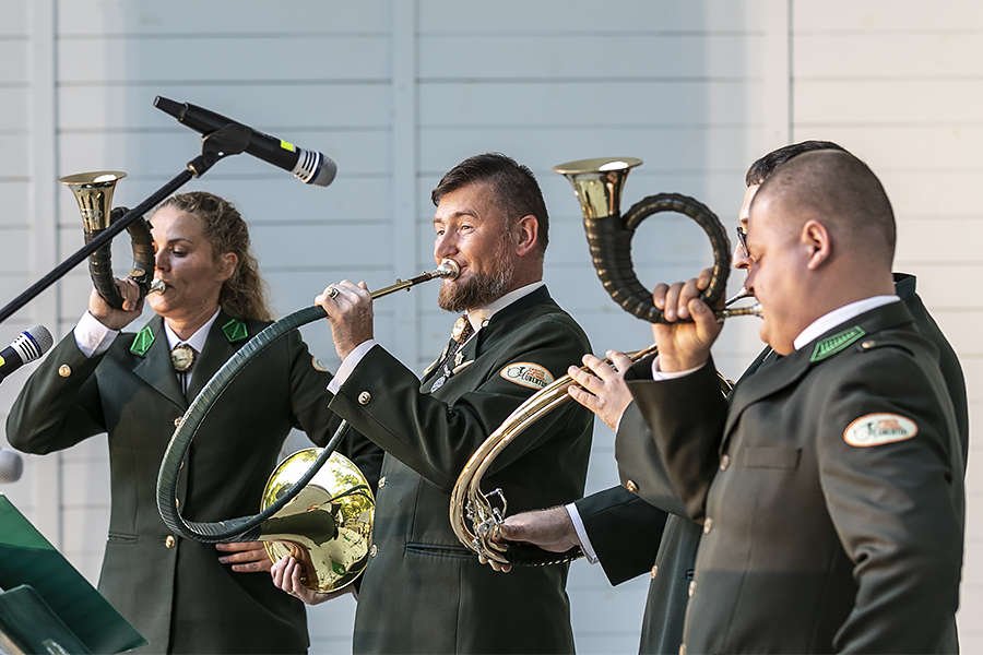 Muzyka myśliwska na zakończenie sezonu [ZDJĘCIA]