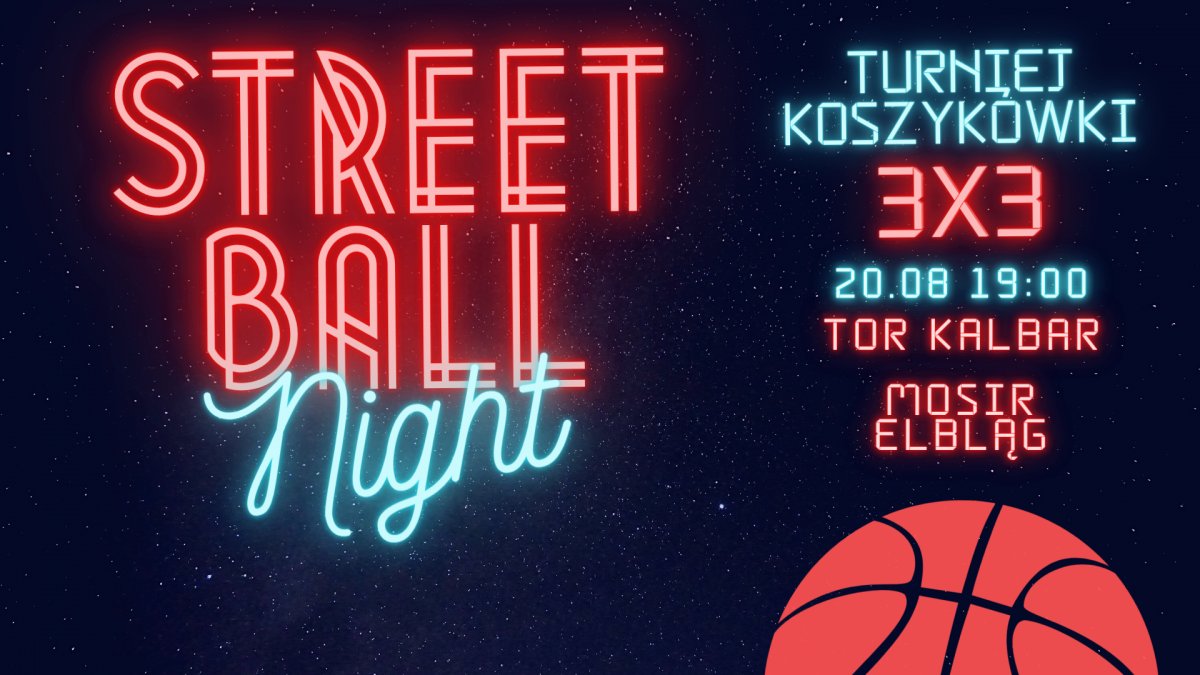 MOSiR zaprasza: streetball night w piątek