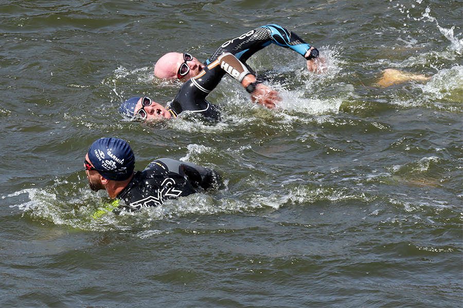 GARMIN IRON TRIATHLON ZNÓW ZAGOŚCIŁ W ELBLĄGU [ZDJĘCIA]