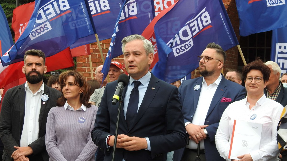 Robert Biedroń będzie w niedzielę w Elblągu