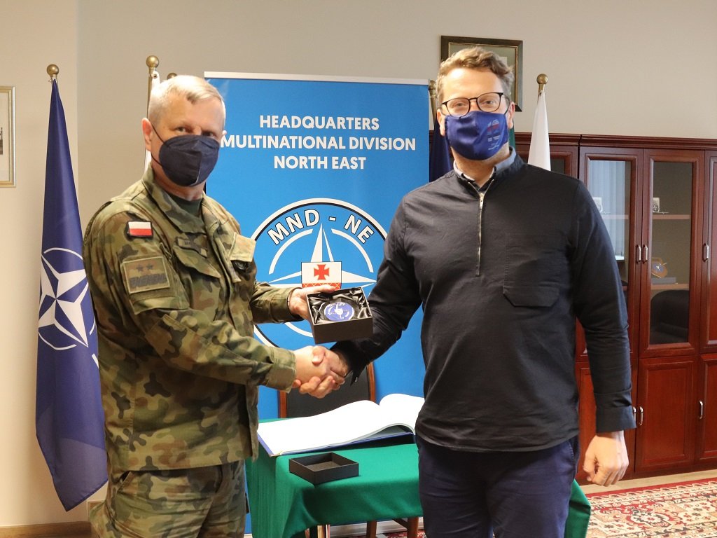 Ambasador Estonii z wizytą w Elblągu [ZDJĘCIA]