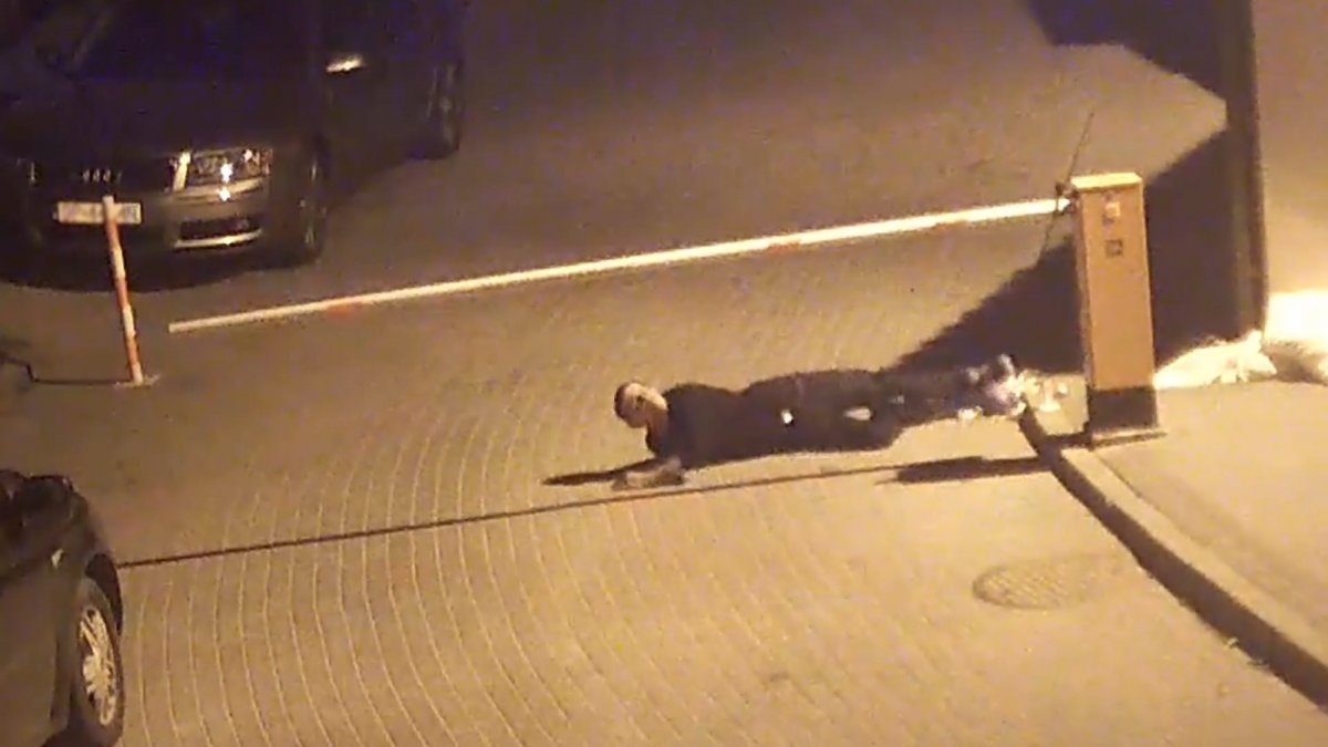 Akrobatyczne popisy powaliły samego wandala [VIDEO]