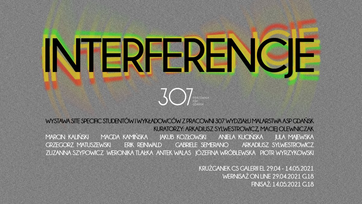 Interferencje 307: Wernisaż wystawy online w Galerii EL