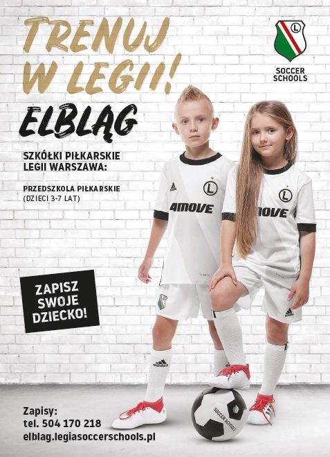 Zapisz dziecko do Przedszkola Legii w  Elblągu