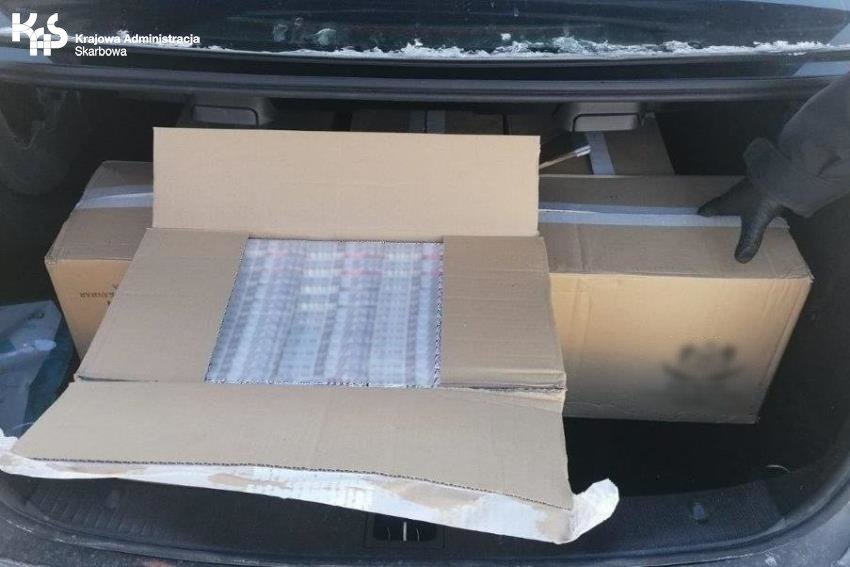 Zabezpieczyli 80 tysięcy sztuk papierosów