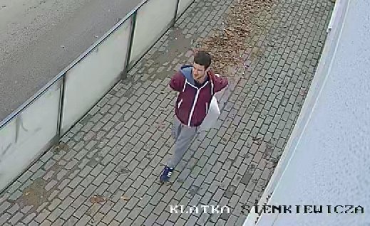 Rozpoznajesz go? Skontaktuj się z policją