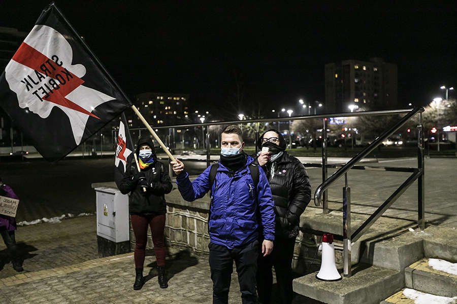 Trybunał Konstytucyjny opublikował uzasadnienie ws. aborcji. Elbląg protestuje [ZDJĘCIA]