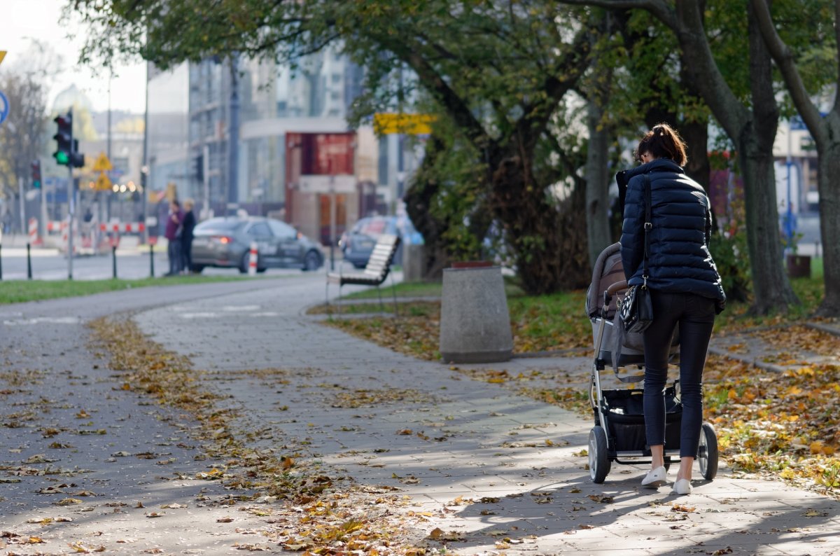 Skradziony wózek odnaleźli przed komendą
