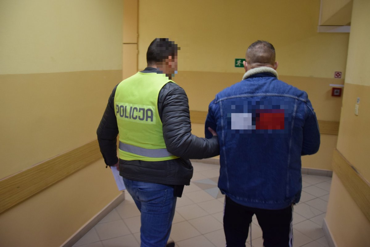 Recydywista zatrzymany przez policję [VIDEO]