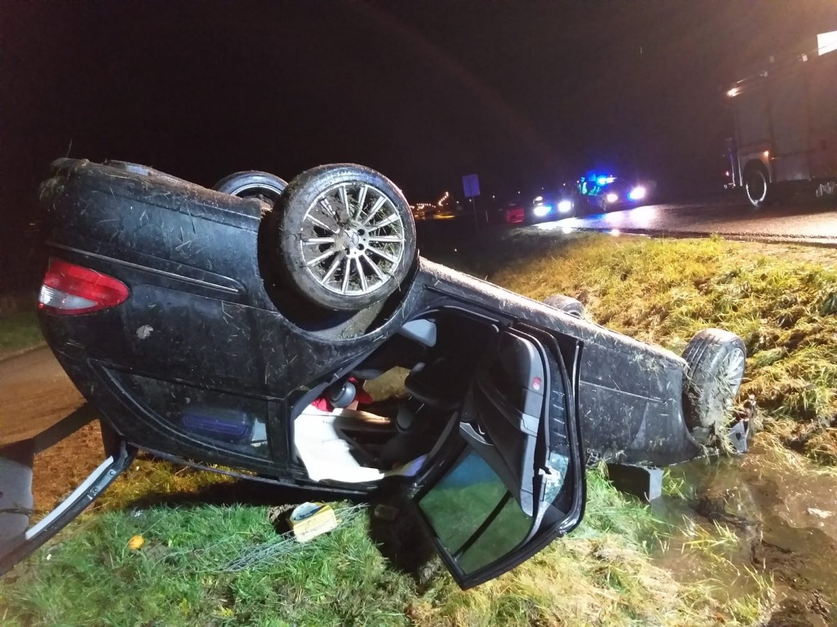 Śmiertelny wypadek na drodze S22