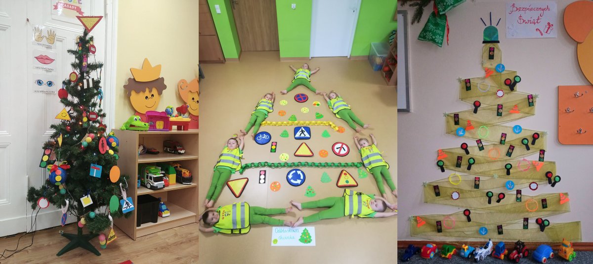 Choinki zaświeciły w przedszkolnym konkursie
