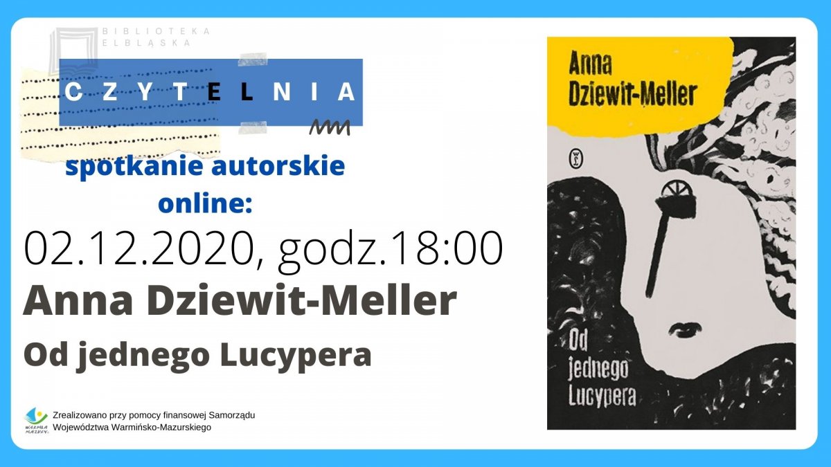 Spotkanie online z Anną Dziewit-Meller