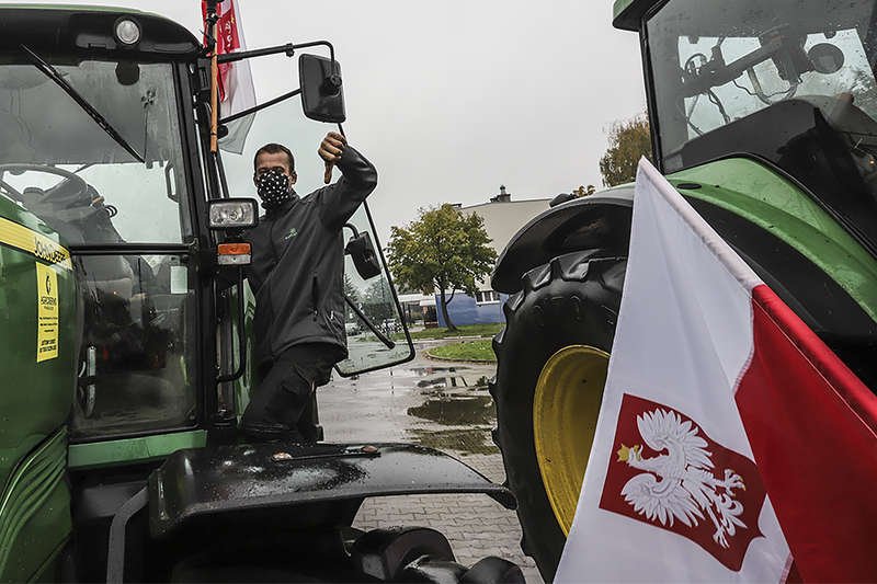 Protest rolników: Inni będą się cieszyć, a nas utopicie w szambie