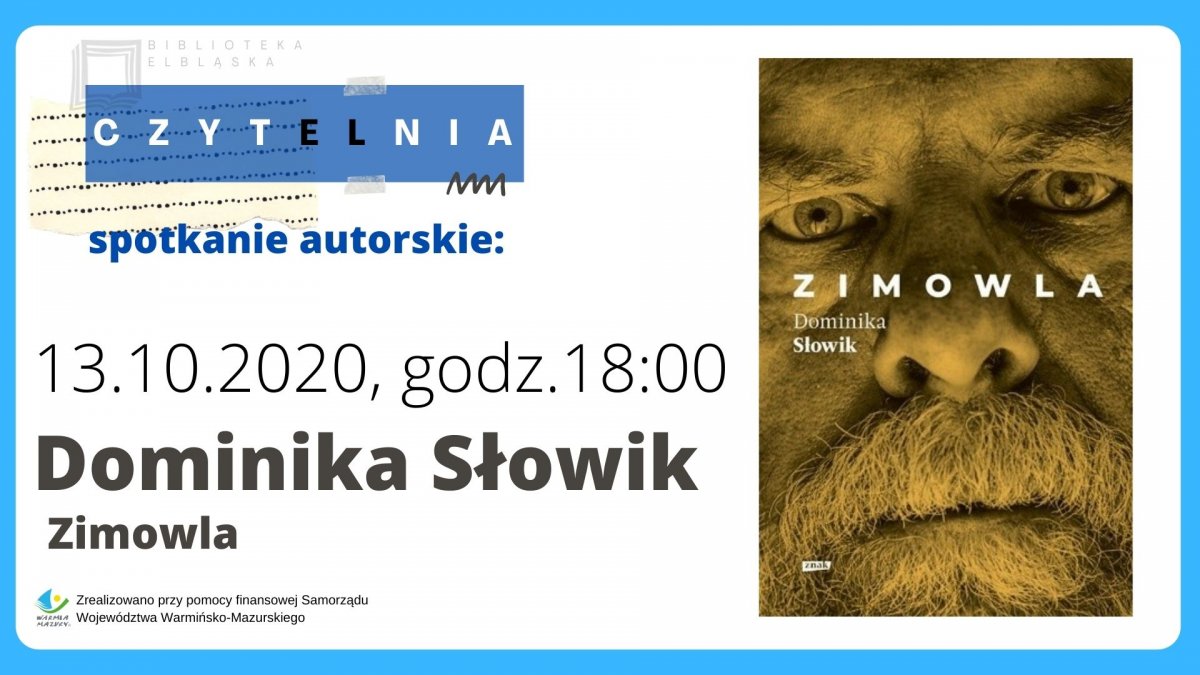 Spotkanie z autorką „Zimowli” Dominiką Słowik