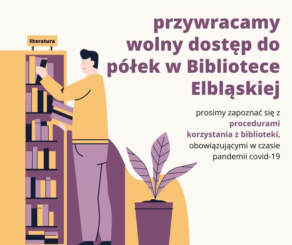 Biblioteka przywraca dostęp do półek z książkami