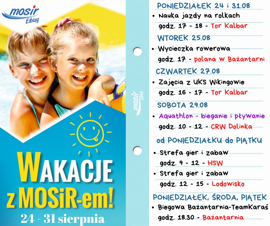 Ostatni tydzień Wakacji z MOSiR-em
