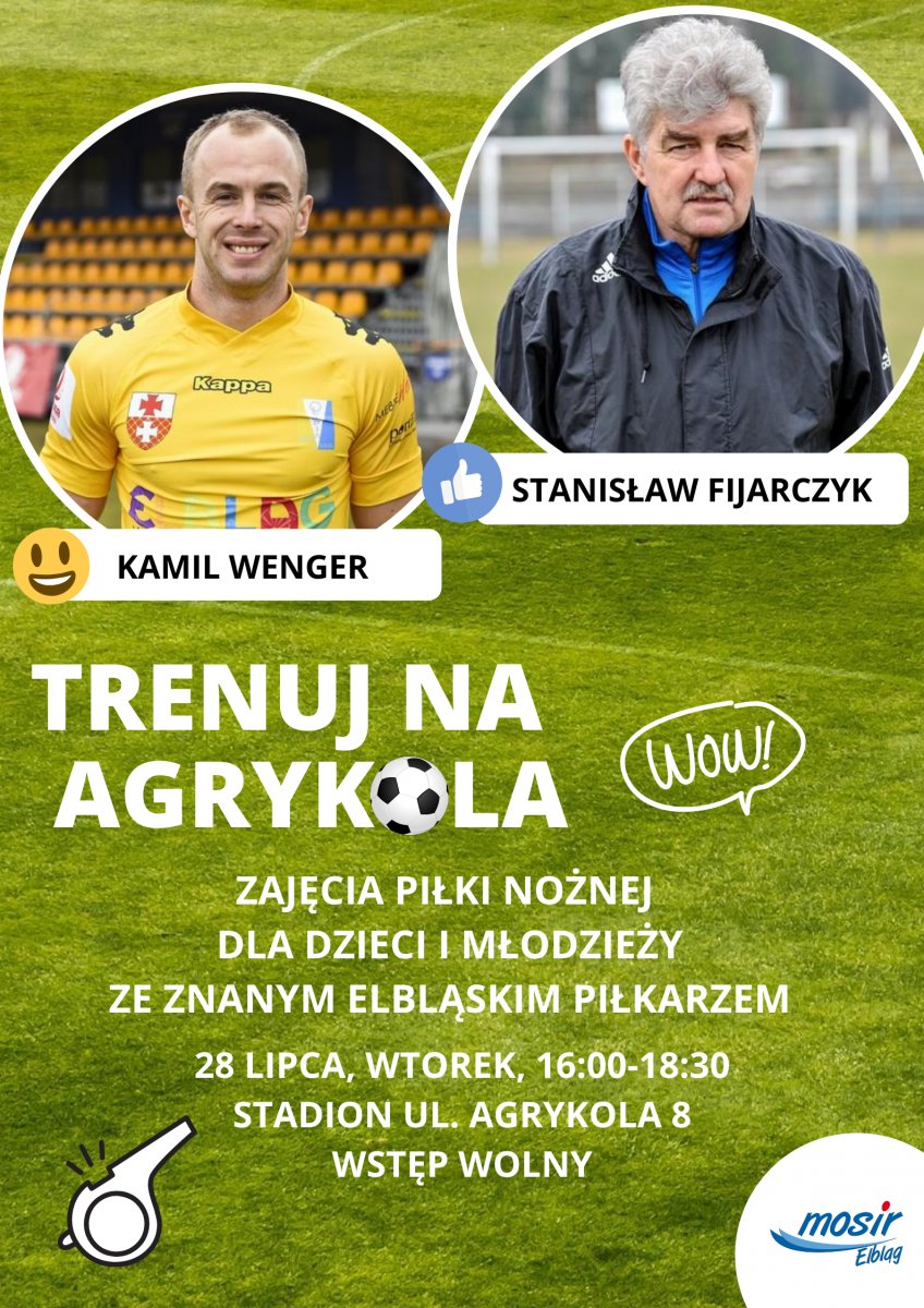 Trenuj na Agrykola! Poczuj się jak piłkarz
