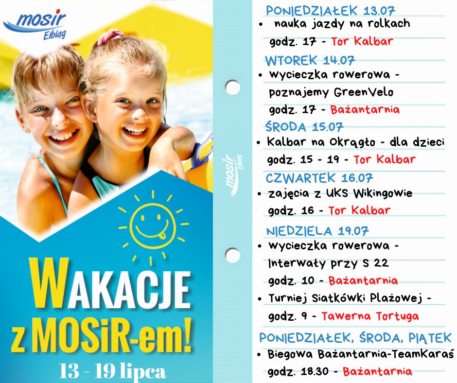 Trzeci tydzień Wakacji z MOSiR-em