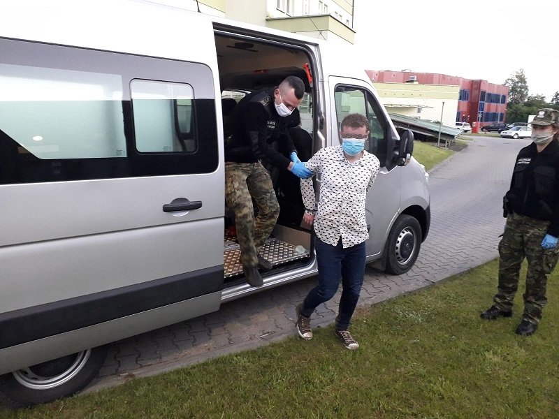 Przekroczył granicę w niedozwolonym miejscu