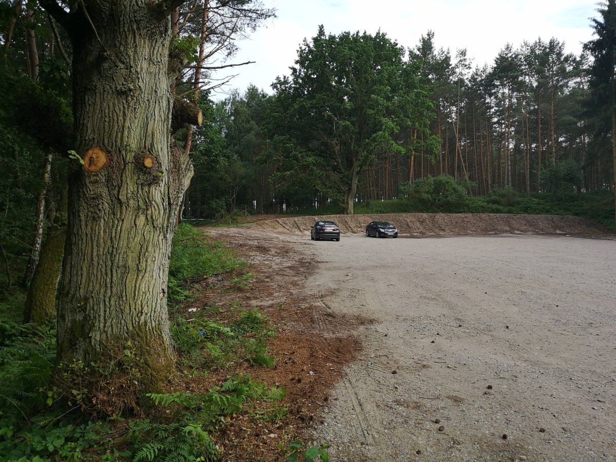 Przekop Mierzei Wiślanej: jest parking, będzie punkt obserwacyjny