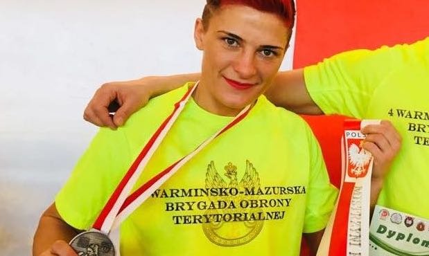 SANDRA KRUK NA ZGRUPOWANIU