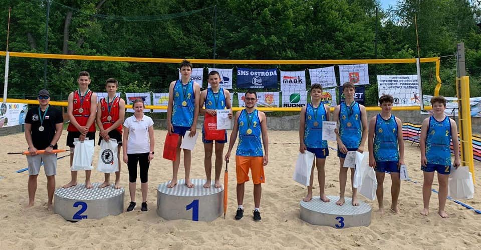 Trzy Medale na Plaży dla IKS Atak