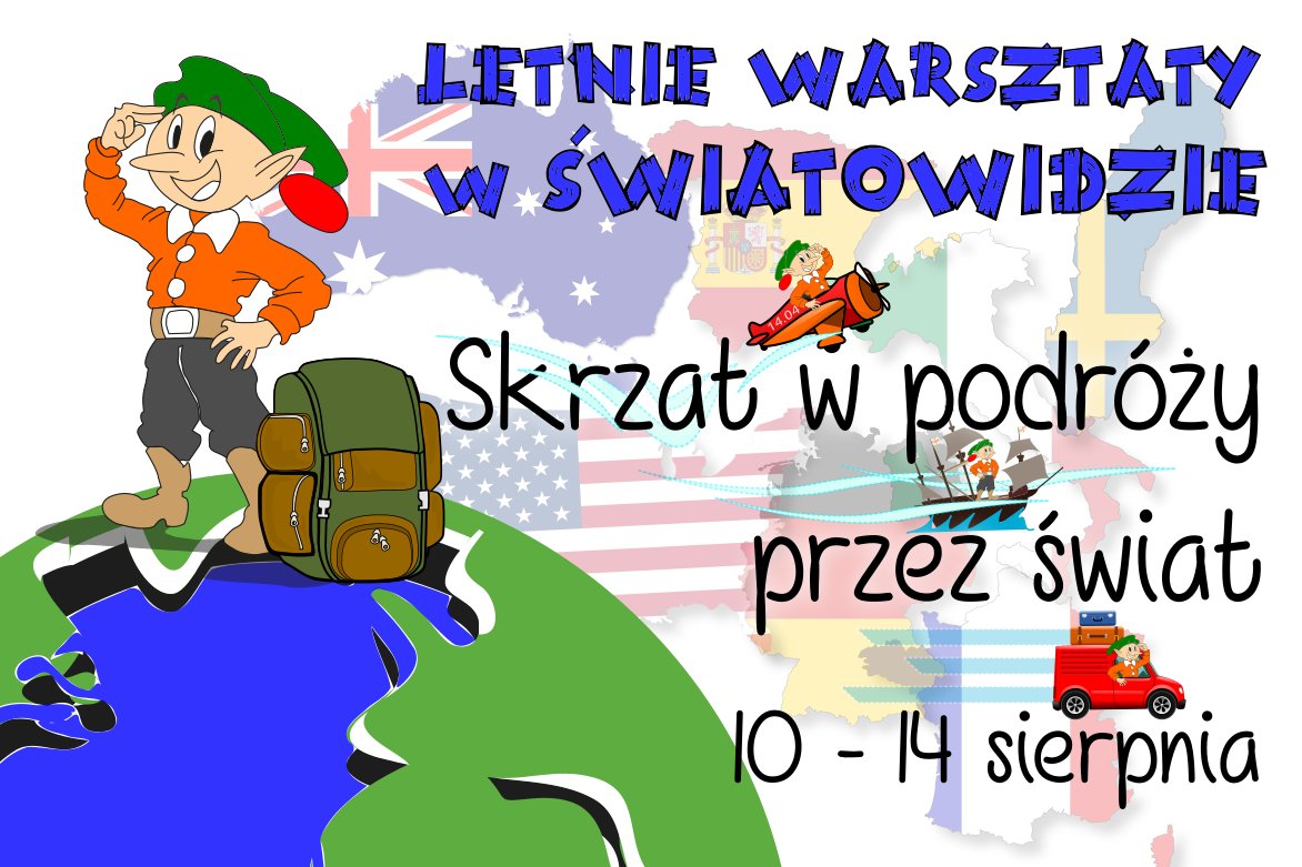 Wakacyjne warsztaty małego podróżnika 